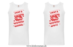 Herren Tanktop Wahlweise Not Your Good Girl/Boy