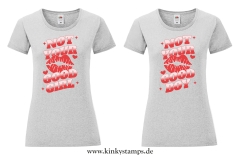 Damen T-Shirt rund Ausschnitt Wahlweise Not Your Good Girl/Boy
