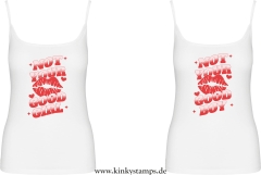 Damen Top mit Träger Wahlweise Not Your Good Girl/Boy