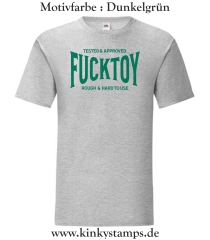 Herren T-Shirt Tested & Approved Fucktoy Roug & hard to use