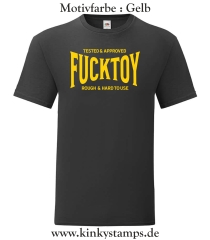 Herren T-Shirt Tested & Approved Fucktoy Roug & hard to use