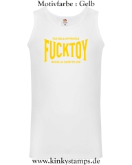 Herren Tanktop Tested & Approved Fucktoy Roug & hard to use