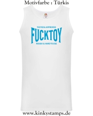 Herren Tanktop Tested & Approved Fucktoy Roug & hard to use