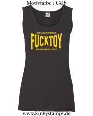 Damen Tanktop Tested & Approved Fucktoy Roug & hard to use