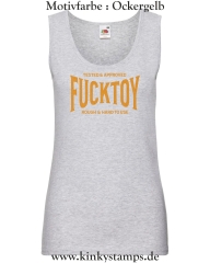 Damen Tanktop Tested & Approved Fucktoy Roug & hard to use