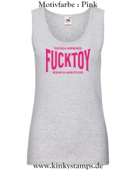Damen Tanktop Tested & Approved Fucktoy Roug & hard to use