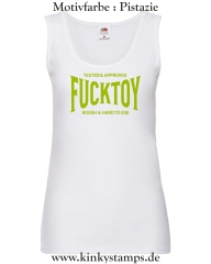 Damen Tanktop Tested & Approved Fucktoy Roug & hard to use