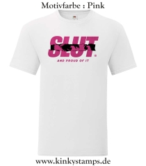 Herren T-Shirt Slut and proud of it