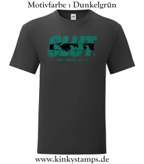 Herren T-Shirt Slut and proud of it