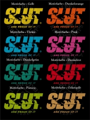 Herren Tanktop Slut and proud of it