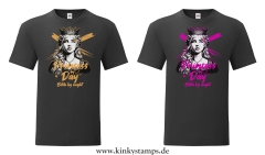 Herren T-Shirt Princess by day bitch by night