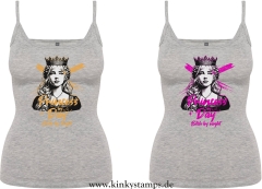 Damen Top mit Träger Princess by day bitch by night