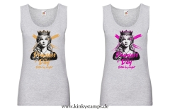 Damen Tanktop Princess by day bitch by night