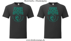 Herren T-Shirt 2/3 Loch Stute für harte Reiter