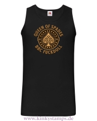 Herren Tanktop Queen of Spades BBC Fuckdoll
