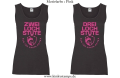 Damen Tanktop 2/3 Loch Stute für harte Reiter