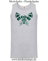 Herren Tanktop Meow Bitch