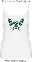 Damen Top mit Träger Meow Bitch