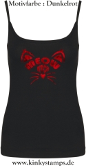 Damen Top mit Träger Meow Bitch