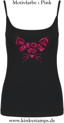 Damen Top mit Träger Meow Bitch