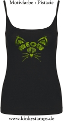 Damen Top mit Träger Meow Bitch