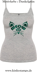 Damen Top mit Träger Meow Bitch