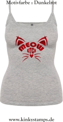 Damen Top mit Träger Meow Bitch