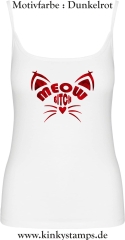 Damen Top mit Träger Meow Bitch