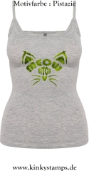 Damen Top mit Träger Meow Bitch