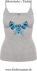 Damen Top mit Träger Meow Bitch