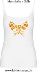 Damen Top mit Träger Meow Bitch