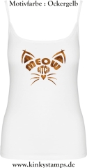 Damen Top mit Träger Meow Bitch
