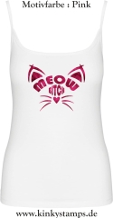 Damen Top mit Träger Meow Bitch