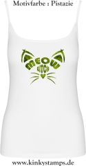 Damen Top mit Träger Meow Bitch
