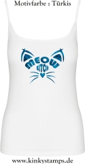 Damen Top mit Träger Meow Bitch