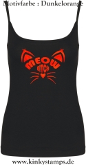 Damen Top mit Träger Meow Bitch