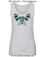 Damen Tanktop Meow Bitch