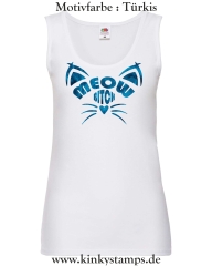 Damen Tanktop Meow Bitch
