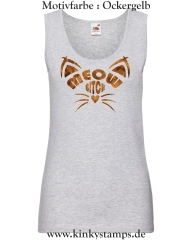 Damen Tanktop Meow Bitch