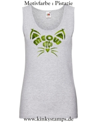 Damen Tanktop Meow Bitch