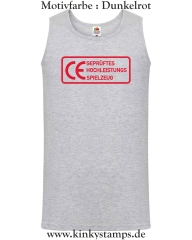 Herren Tanktop CE Geprüftes Hochleistungs Spielzeug 