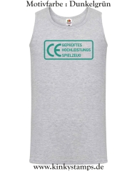 Herren Tanktop CE Geprüftes Hochleistungs Spielzeug 