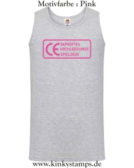 Herren Tanktop CE Geprüftes Hochleistungs Spielzeug 