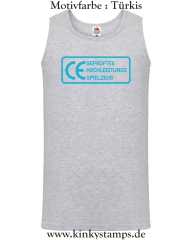 Herren Tanktop CE Geprüftes Hochleistungs Spielzeug 