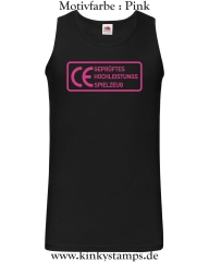 Herren Tanktop CE Geprüftes Hochleistungs Spielzeug 
