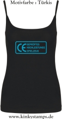 Damen Top mit Träger CE Geprüftes Hochleistungs Spielzeug 