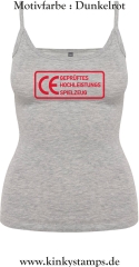 Damen Top mit Träger CE Geprüftes Hochleistungs Spielzeug 