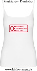 Damen Top mit Träger CE Geprüftes Hochleistungs Spielzeug 