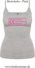 Damen Top mit Träger CE Geprüftes Hochleistungs Spielzeug 