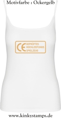 Damen Top mit Träger CE Geprüftes Hochleistungs Spielzeug 
